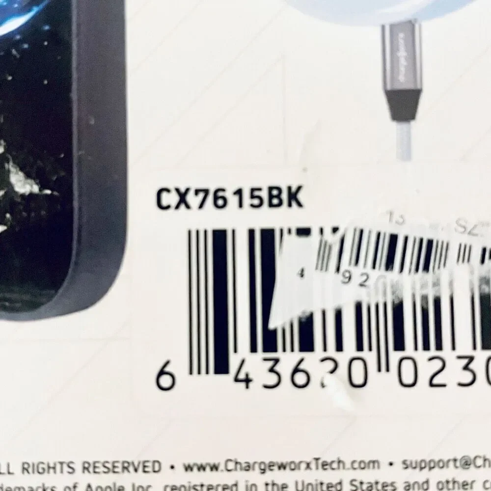 NWT New in Box  charge worx iphone 12 mini Black case with magsafe technology